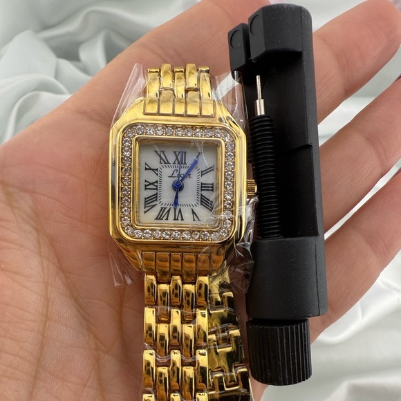 Classic Panthere luxury gold women’s watch Adjustable Strap Tool main image 4